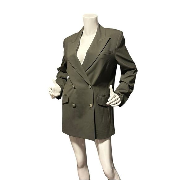 VERONICA BEARD Dickey Pantsuit Jacket Hutchinson Blazer Arte Pants Loden Green 4 - Picture 4 of 16